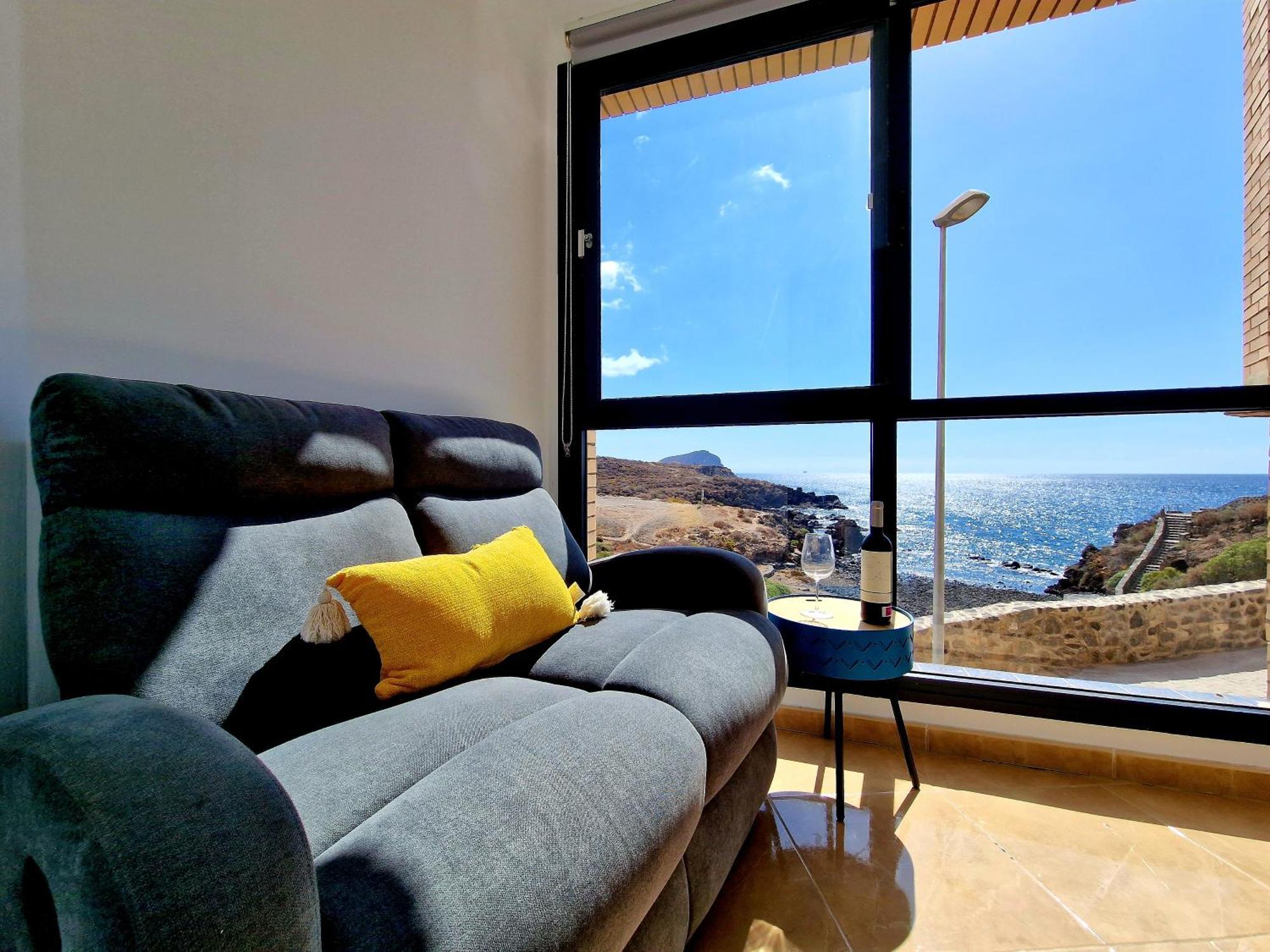 Las Rocas By The Ocean, Wifi And Sea View Los Abrigos Exterior foto